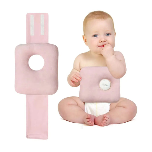 🌙 G Tube Tummy Time & Feeding Pillow – Adjustable Infant Support Cushion