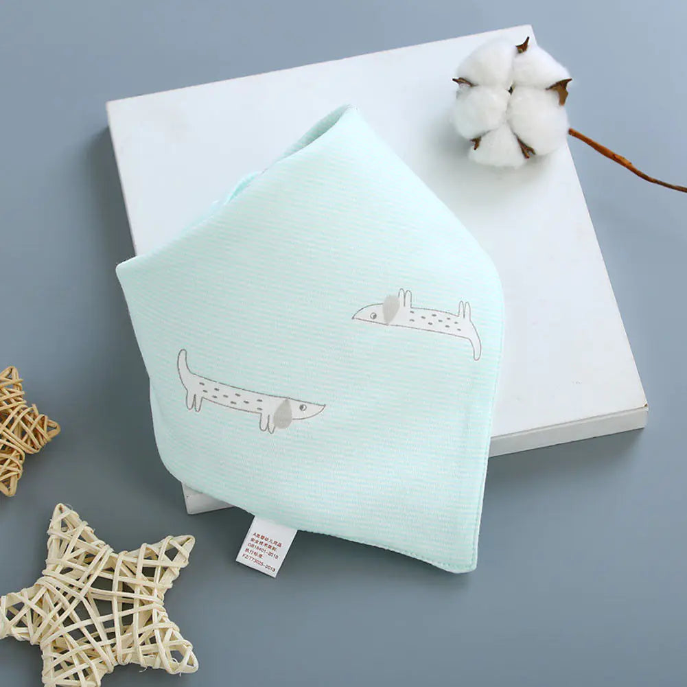 Baby Bibs and Cotton Triangle Scarves for Infants