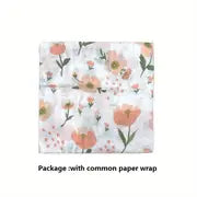 Ultra Soft Bamboo Cotton Swaddle Blanket for Babies