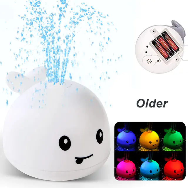 Light-Up Dino Bath Toy – Water Spray Fun
