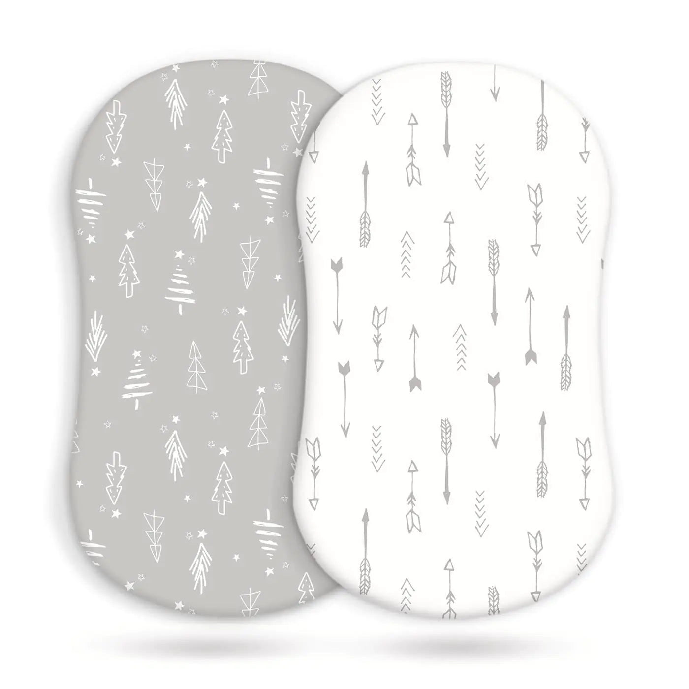 Cozy Elastic Fitted Cradle & Changing Table Sheet – Safari & Floral Prints