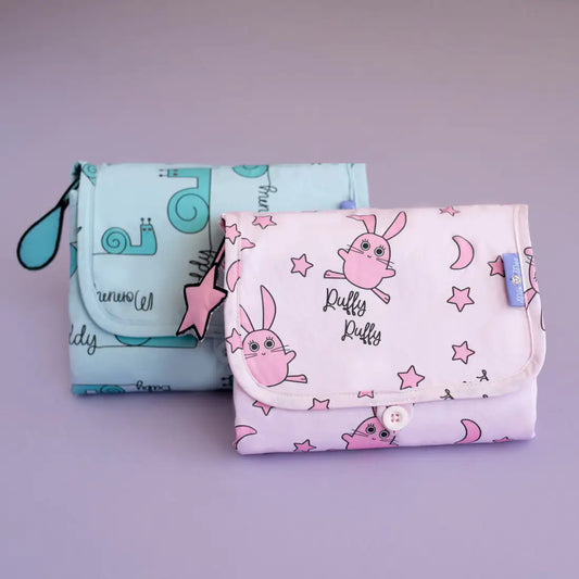 Milk&Moo™ Chancin Portable Baby Changing Pad – Waterproof & Travel Friendly