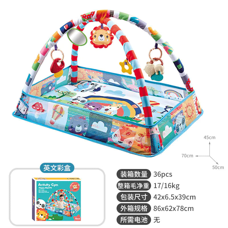 Baby Play Gym with Activity Mat & Balls