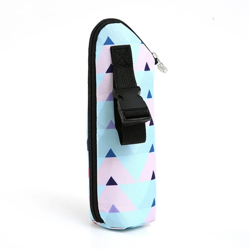 Baby Milk Bottle Insulation Bags Cartoon Portable Waterproof Feeding Bottle Thermal Bag Milk Warmer Cooler Stroller Hang Bags
