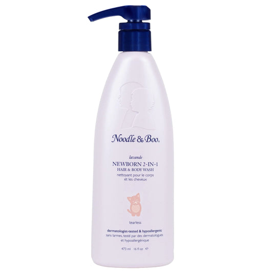 🌿 Lavender Bliss Baby Hair & Body Wash – 16oz