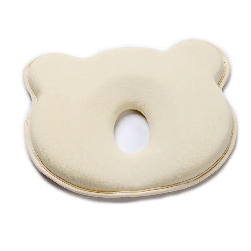 Kindora Memory Foam Baby Pillow — Gentle Head Shaping Cushion