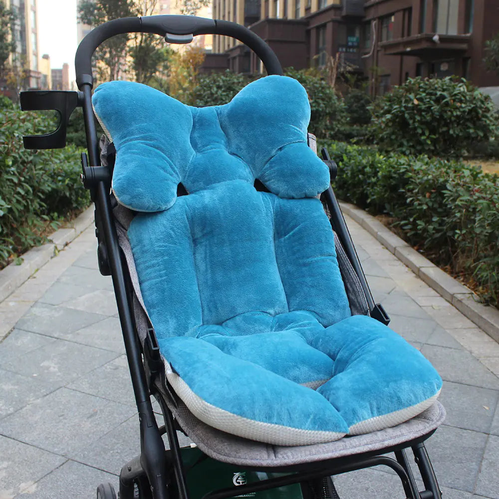 ⭐ Cozy Cotton Cushion for Baby Strollers & High Chairs