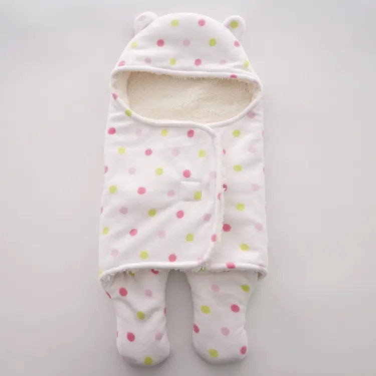 Kindora Plush Swaddle Sleep Bag — Newborn Blanket Wrap