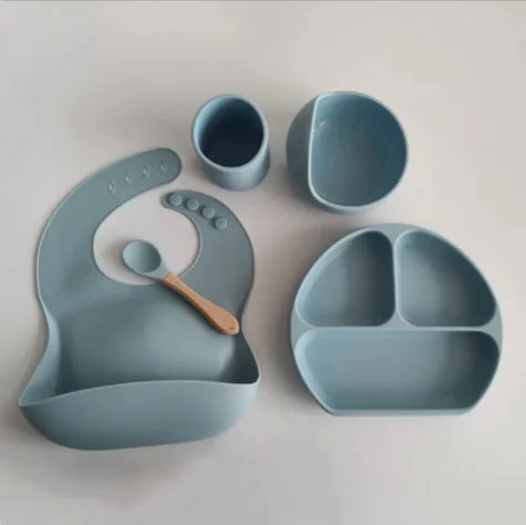 LittleBites™ Silicone Feeding Set – 5 Pieces