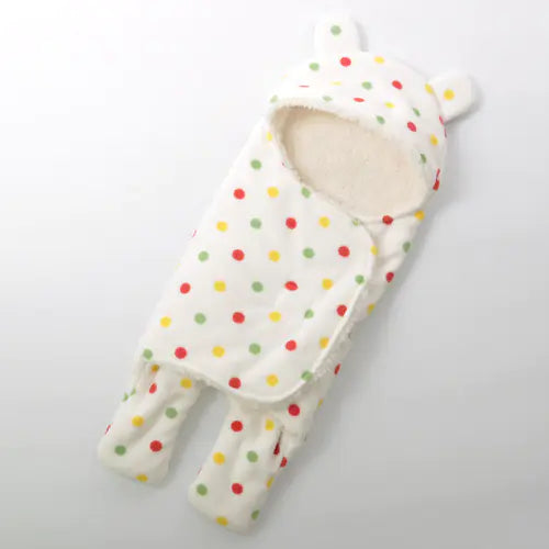 Kindora Plush Swaddle Sleep Bag — Newborn Blanket Wrap