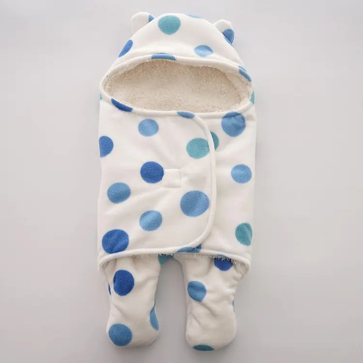 Kindora Plush Swaddle Sleep Bag — Newborn Blanket Wrap