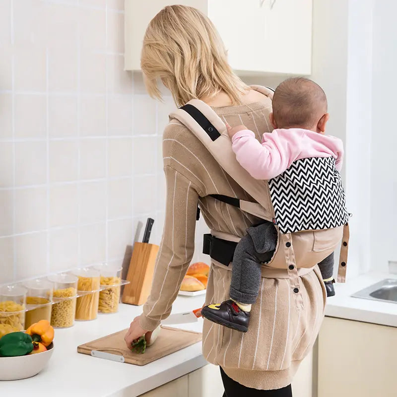 Compact Baby Carrier with Storage Bag (All Seasons)
