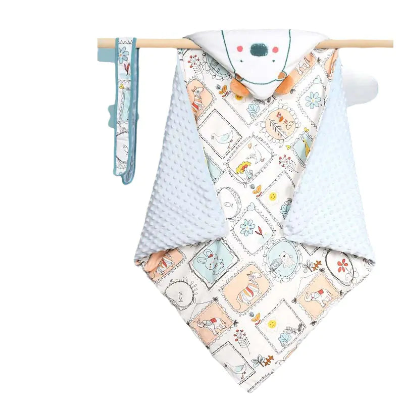Cozy Cotton Baby Swaddle Blanket (Autumn/Winter)