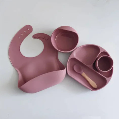 LittleBites™ Silicone Feeding Set – 5 Pieces