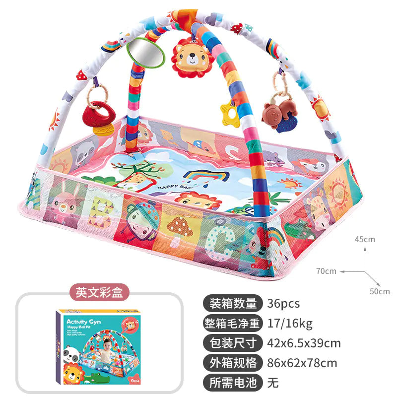 Baby Play Gym with Activity Mat & Balls