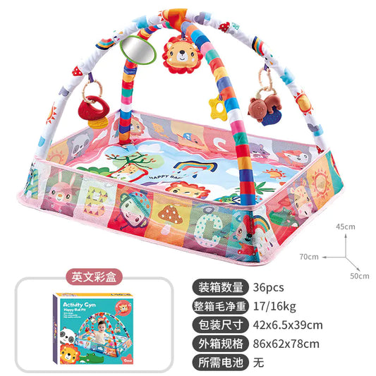 Baby Play Gym with Activity Mat & Balls