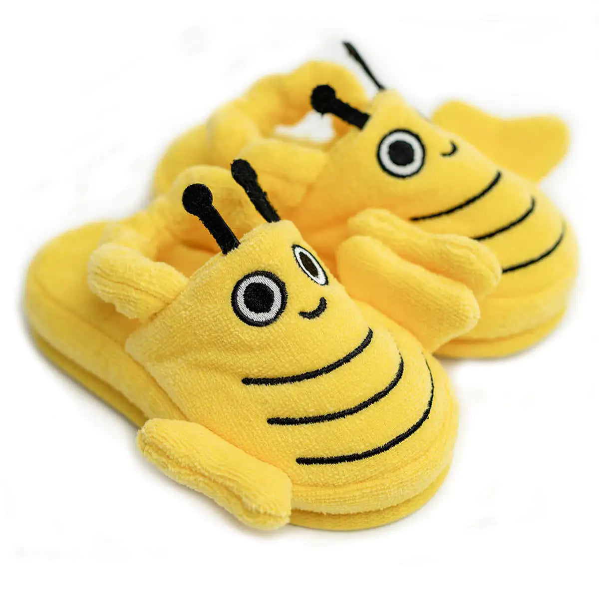 Milk&Moo™ Buzzy Bee Toddler Slippers – Cozy Indoor Shoes for Kids