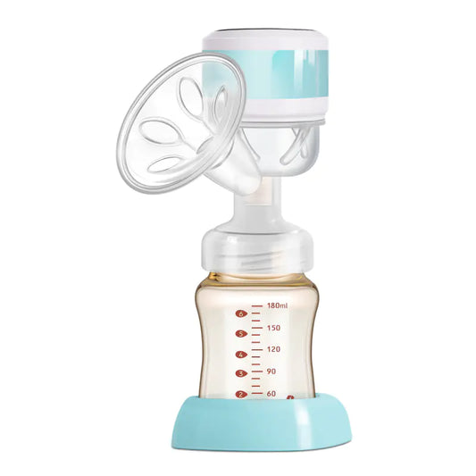 Portable Milk Expressor – Rechargeable & Quiet Suction (Pink)