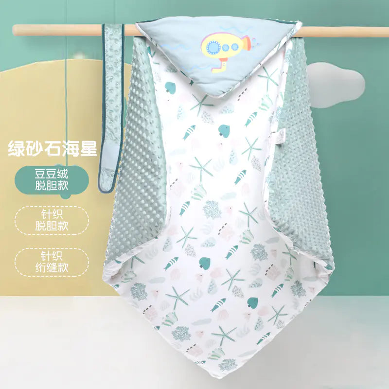 Cozy Cotton Baby Swaddle Blanket (Autumn/Winter)