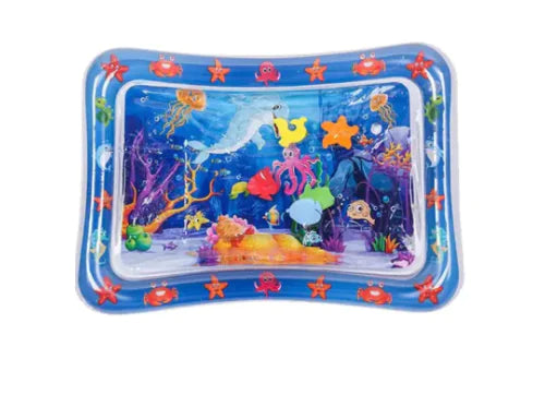 Housruf™ Tummy Time Mat with Ocean Creatures Design