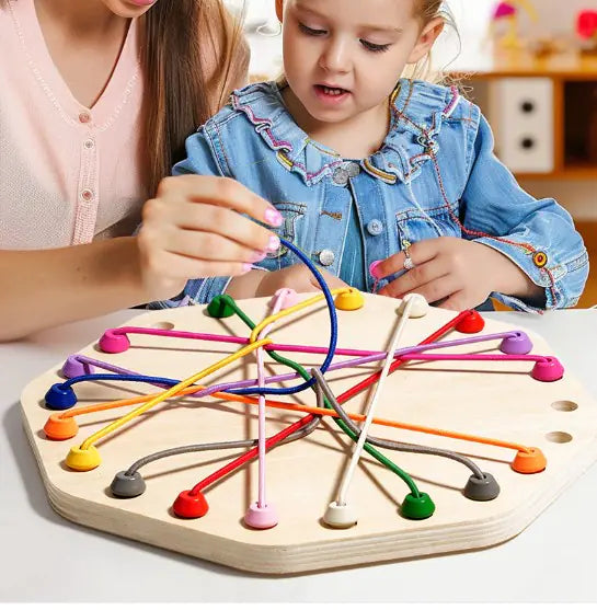 Montessori Rope Pulling Toy for Babies