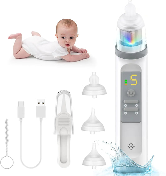 Mumgaroo Baby Nasal Aspirator – Gentle Suction w/ Music & Lights