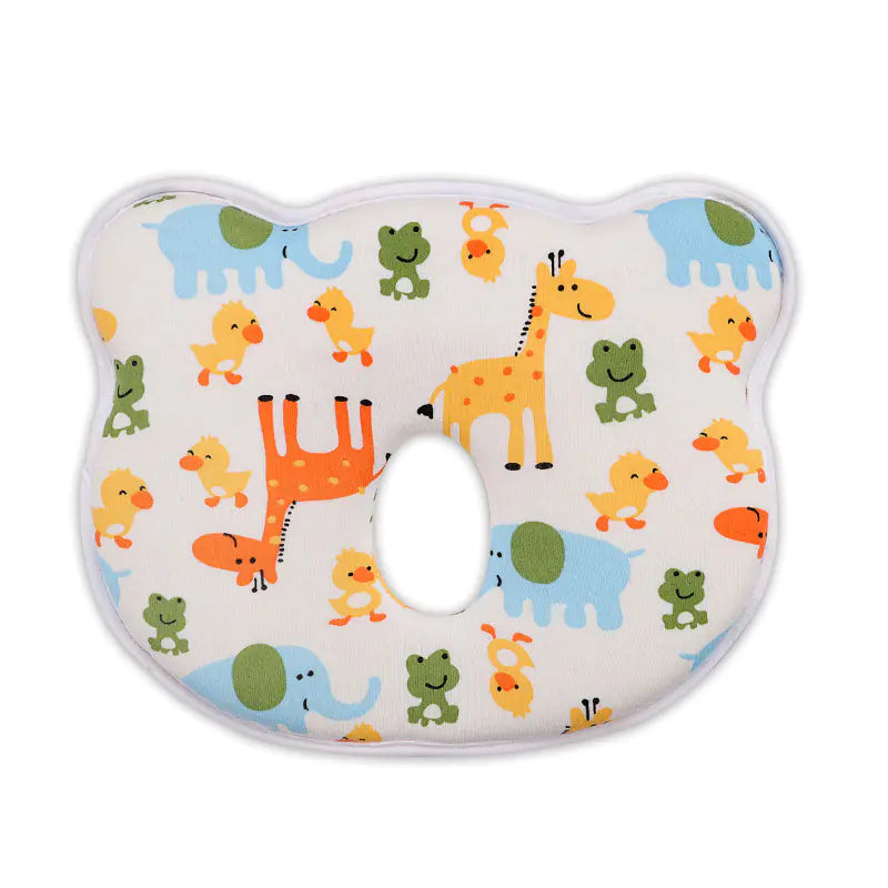 Kindora Memory Foam Baby Pillow — Gentle Head Shaping Cushion