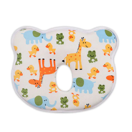 Kindora Memory Foam Baby Pillow — Gentle Head Shaping Cushion
