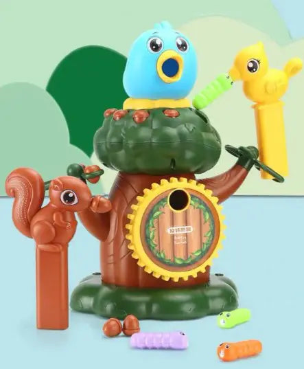 Woodpecker Peekaboo Bug-Catching Toy
