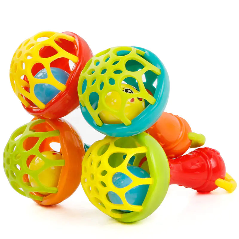 Multifunctional Baby Teething Rattle Stick