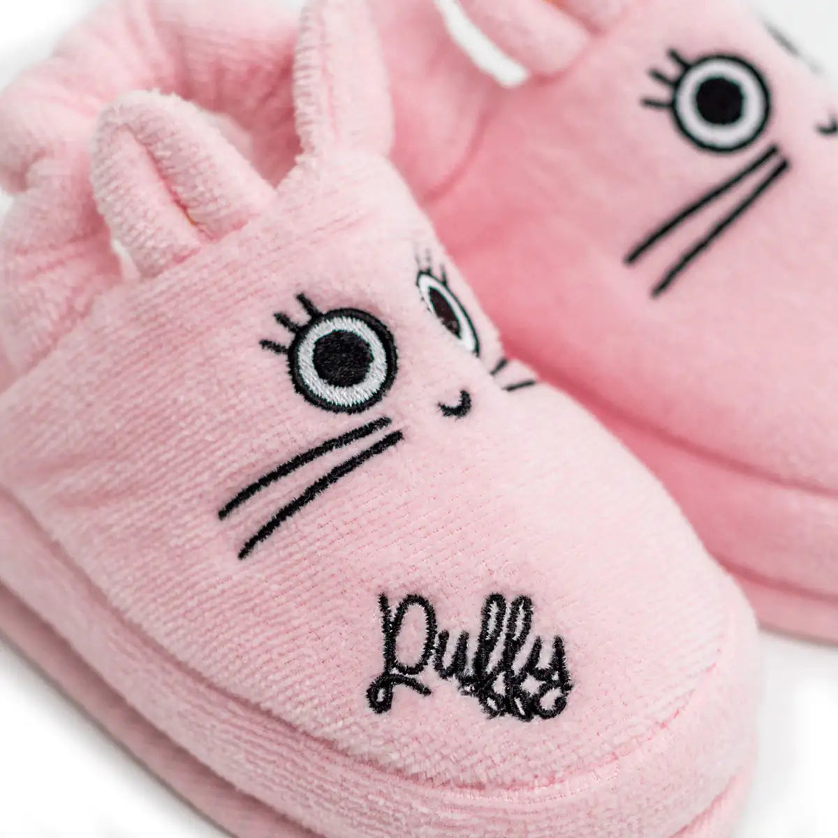 Milk&Moo Chancin Rabbit Toddler Slippers (Pink)