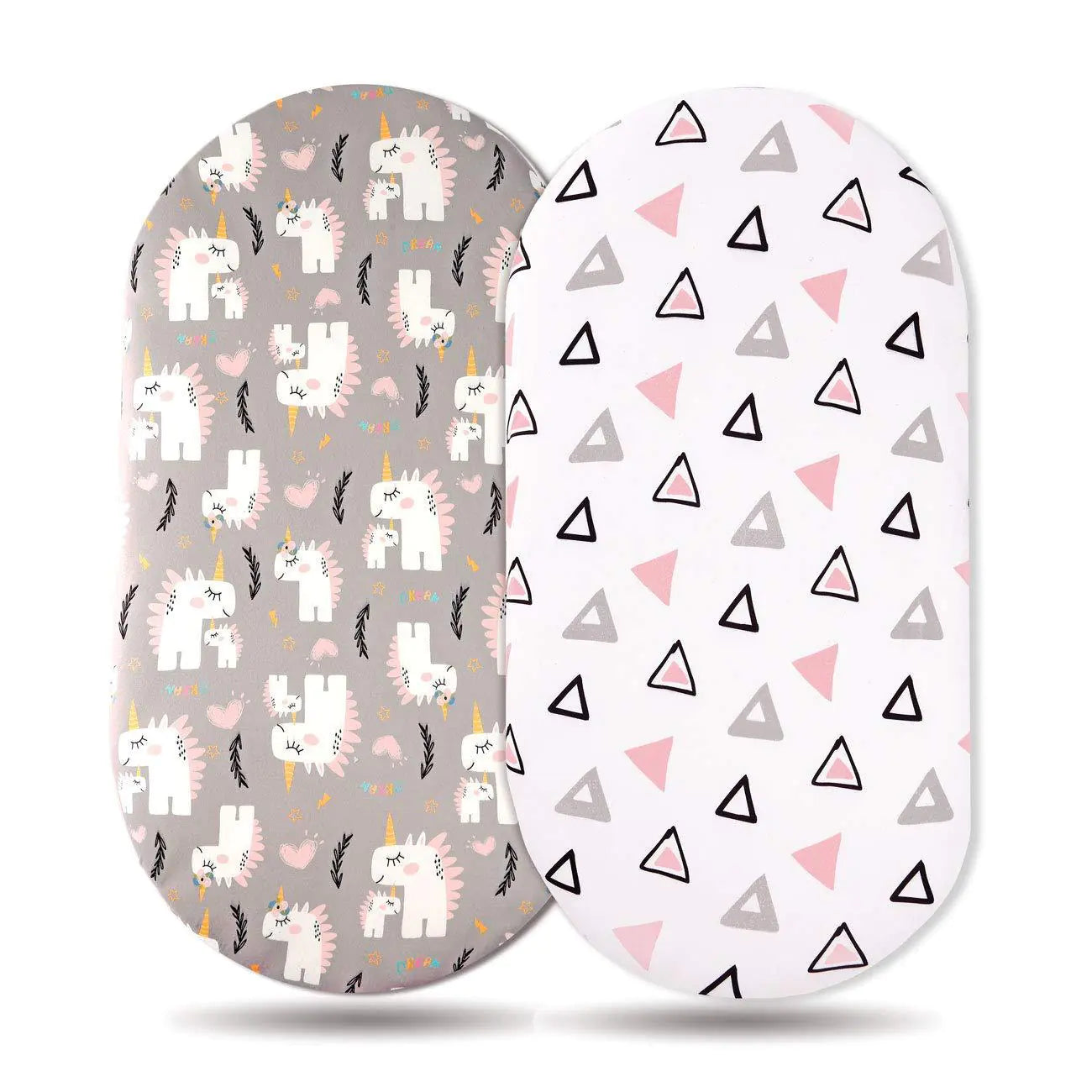 Cozy Elastic Fitted Cradle & Changing Table Sheet – Safari & Floral Prints