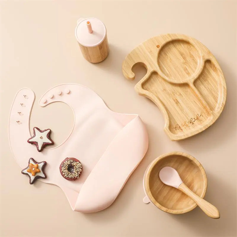 Baby Silicone Bowl Newborn Feeding Set