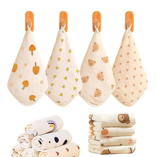 Soft Bamboo Baby Washcloths – Gentle Essentials for Bath & Face