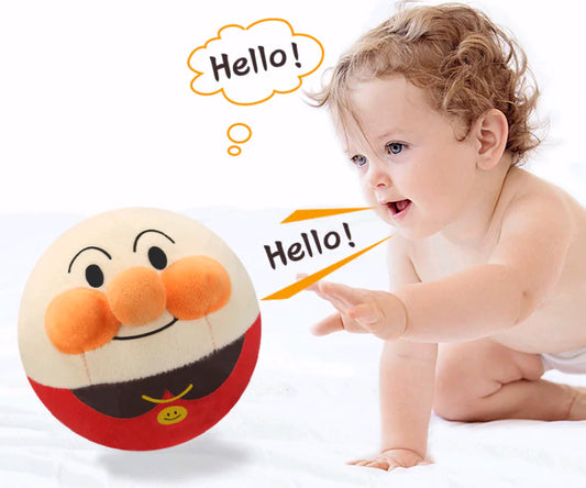 🏐 Smiley Bounce Buddy Plush Ball