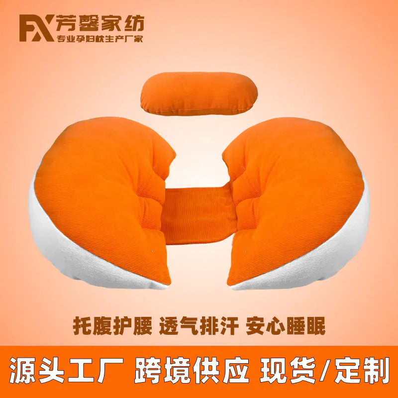 Kindora Maternity Pillow — U-Shaped Full Body Support Cushion