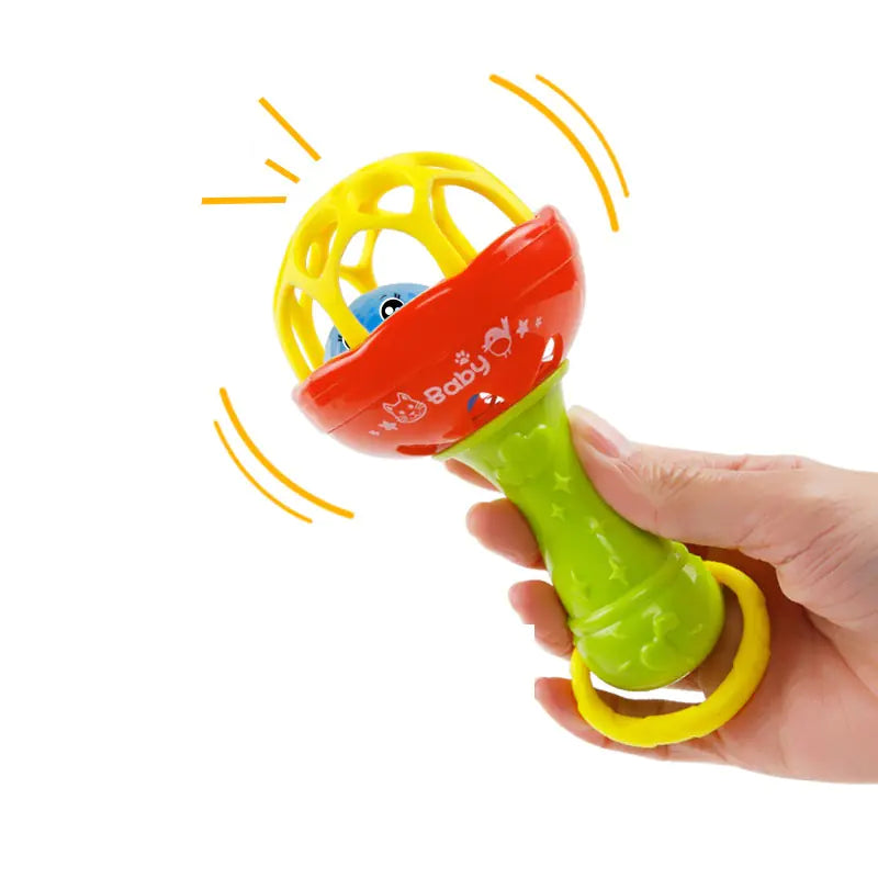 Multifunctional Baby Teething Rattle Stick