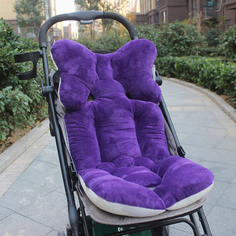 ⭐ Cozy Cotton Cushion for Baby Strollers & High Chairs