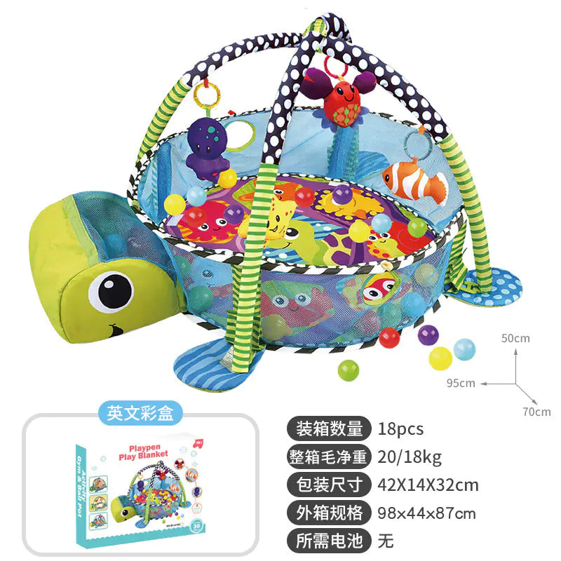 Baby Play Gym with Activity Mat & Balls