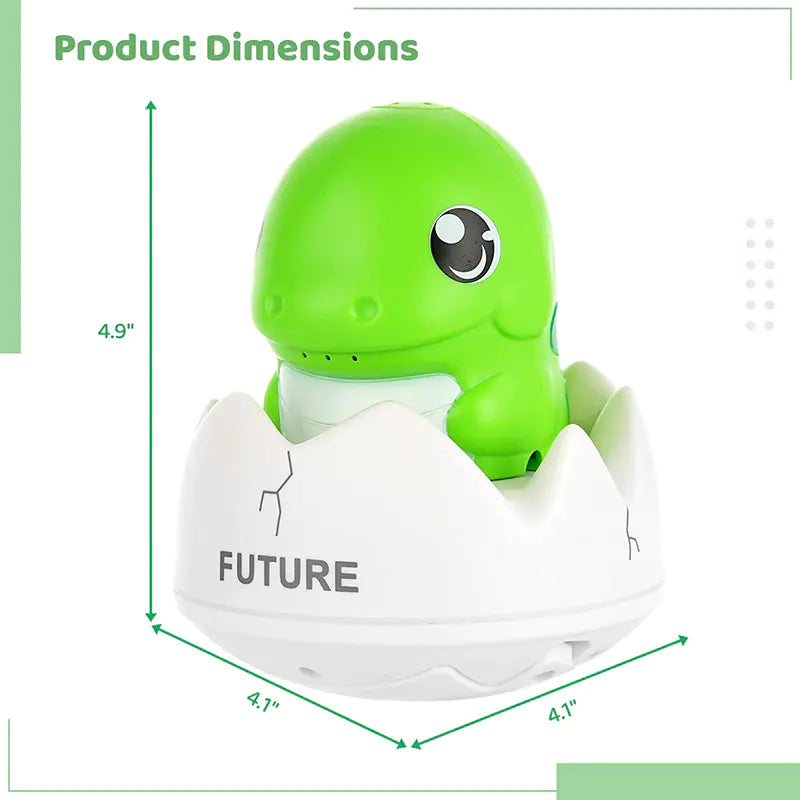 Light-Up Dino Bath Toy – Water Spray Fun