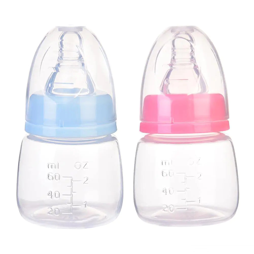 Mini Portable BPA-Free Baby Feeding Bottle 60ML