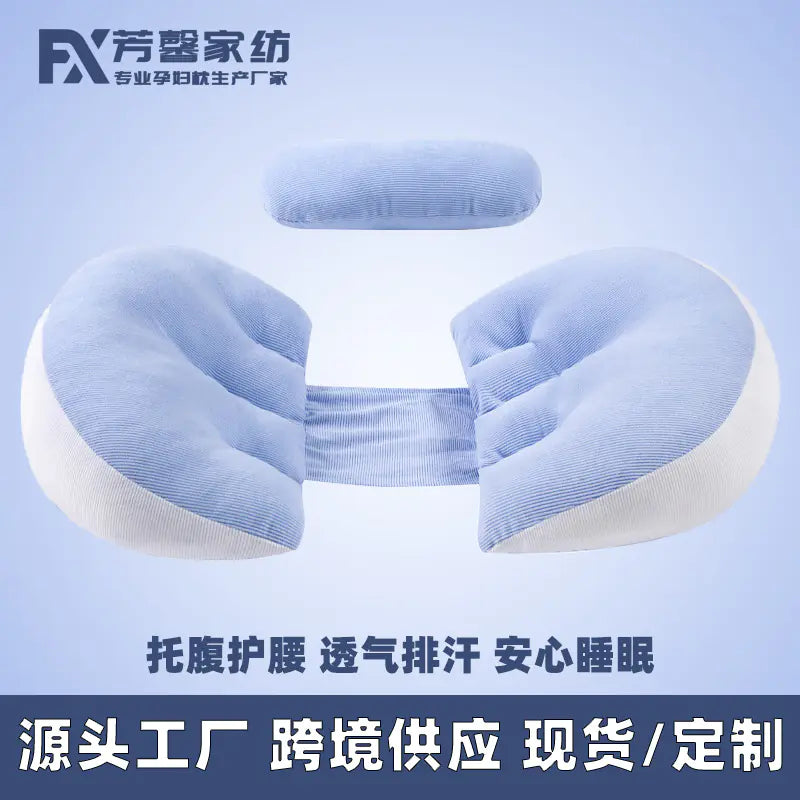 Kindora Maternity Pillow — U-Shaped Full Body Support Cushion