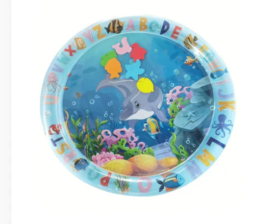 Housruf™ Tummy Time Mat with Ocean Creatures Design
