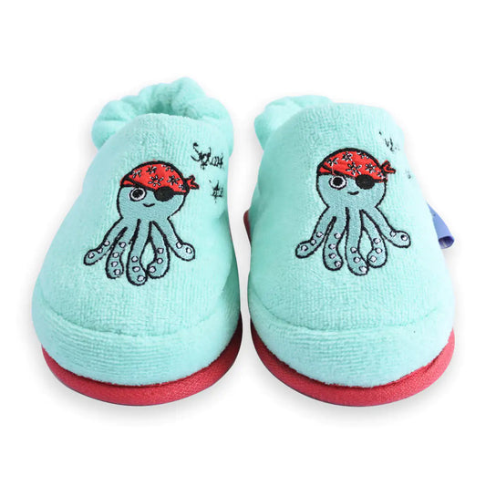 Milk&Moo Sailor Octopus Kids Slippers – Cozy Indoor Footwear