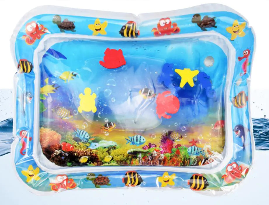 💦 Large Inflatable Baby Water Play Mat – Sensory Tummy Time Fun for Infants