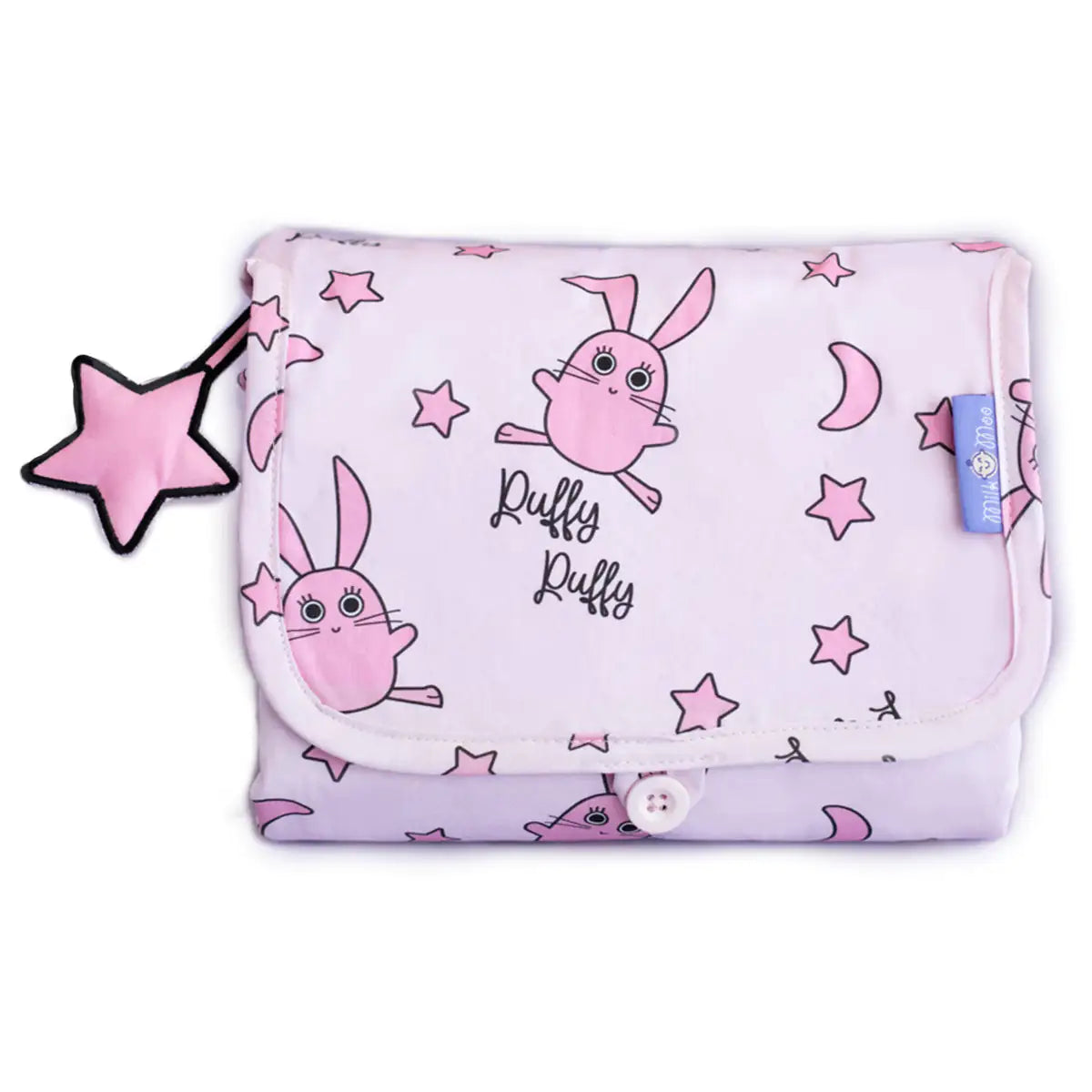 Milk&Moo™ Chancin Portable Baby Changing Pad – Waterproof & Travel Friendly