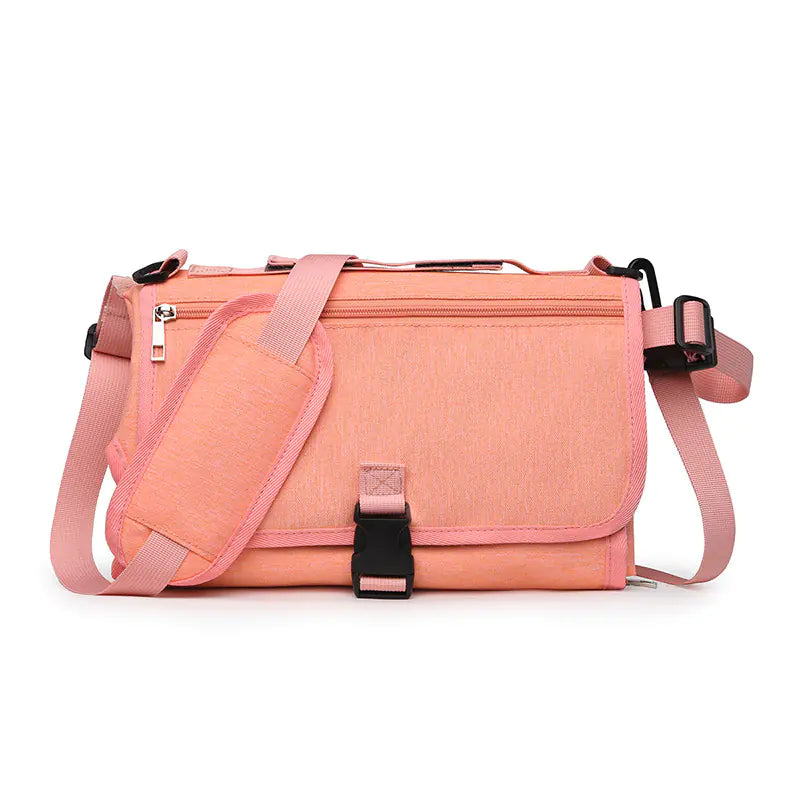 Waterproof Baby Diaper Pad with Tote Bag for Strollers