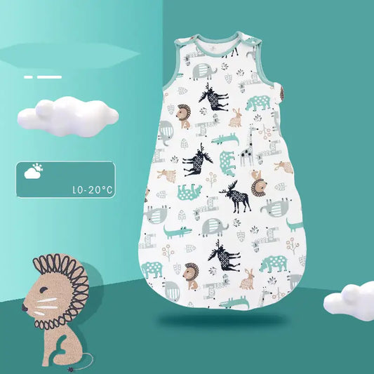 🦖 Cozy Dino Dreams Cotton Sleep Bag