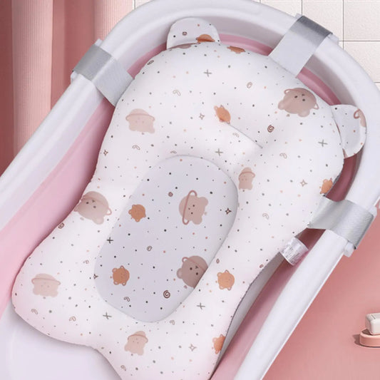 FloatNest™ Baby Bath Support – Soft, Secure & Comfy Infant Bath Cushion