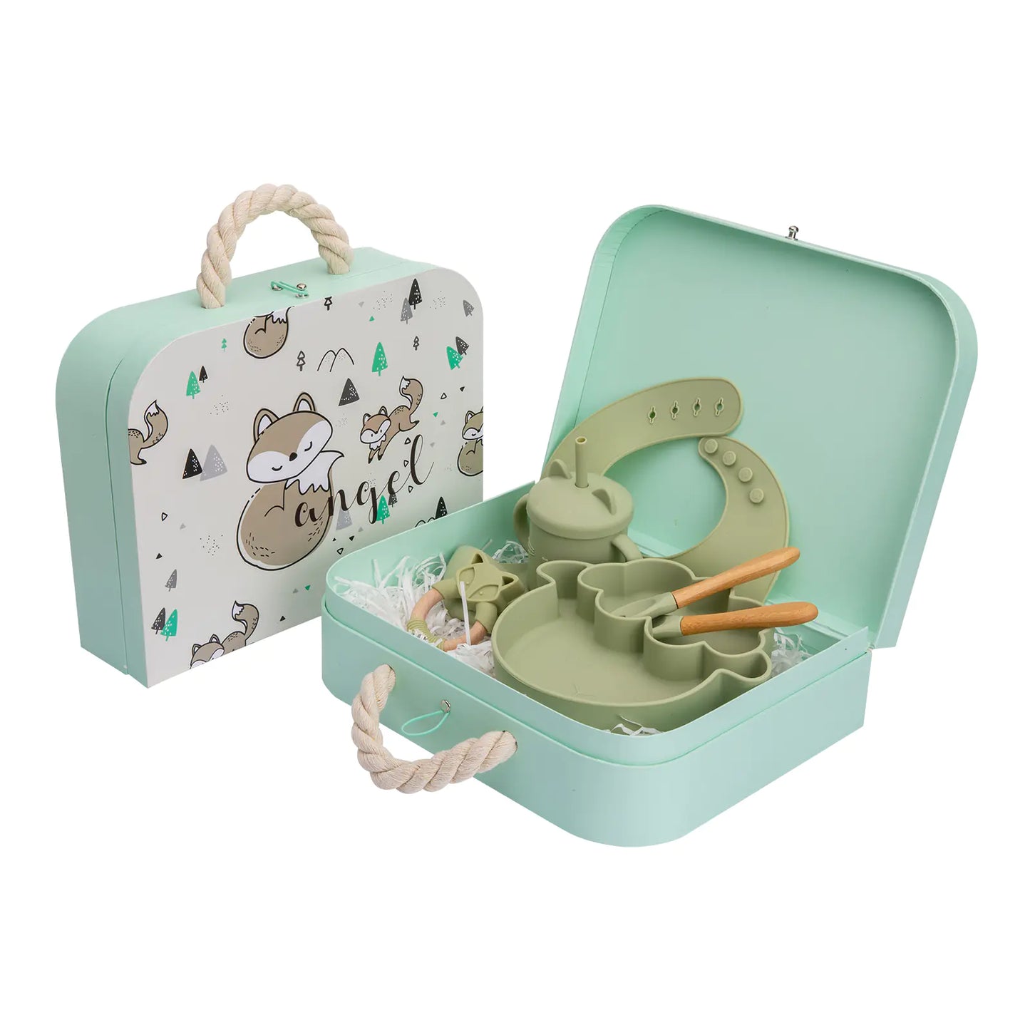 Baby Silicone Bowl Newborn Feeding Set